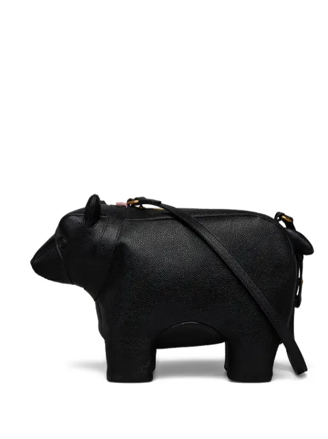 Thom Browne bear-motif shoulder bag Black UAG224A00198