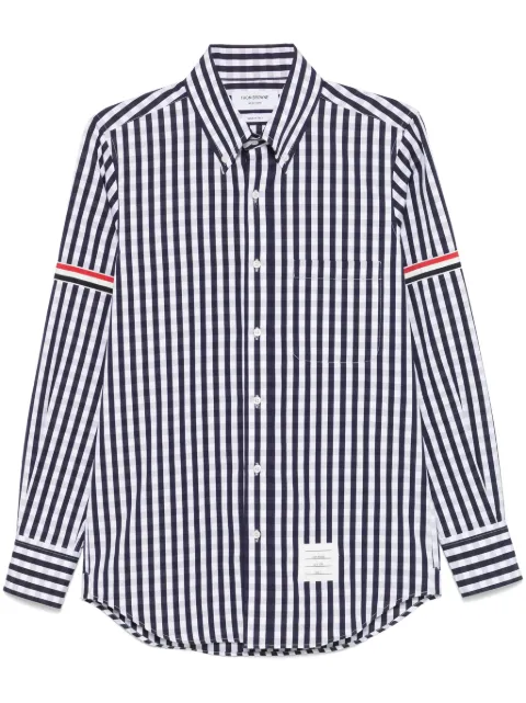 Thom Browne checked shirt Blue MWL301OF0998