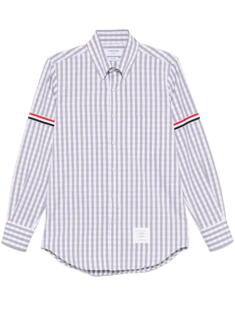 Thom Browne checked shirt Grey MWL301OF0998