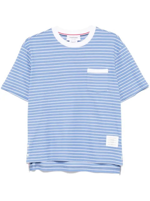 Thom Browne short-sleeve T-shirt Blue MJS291AJ0218