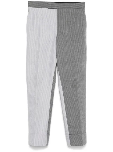 Thom Browne striped trousers Grey MTC001FF0940