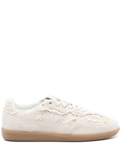 ALOHAS Tb.490 lace-trim perforated sneakers Neutrals S10082301