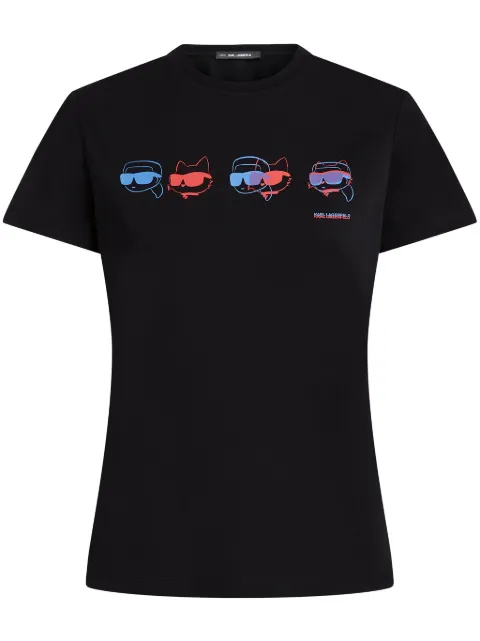Karl Lagerfeld printed T-shirt Black A2W17114999