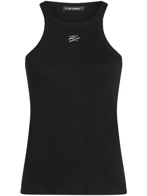 Karl Lagerfeld Autograph tank top Black A2W17107999