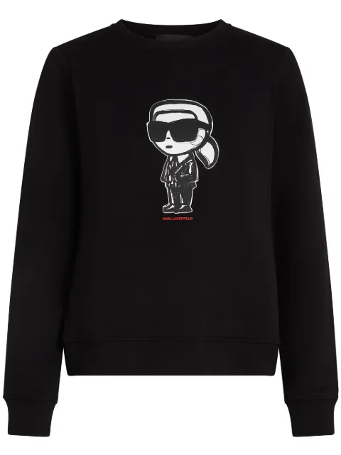 Karl Lagerfeld Ikon sketch sweatshirt Black A2W20071999