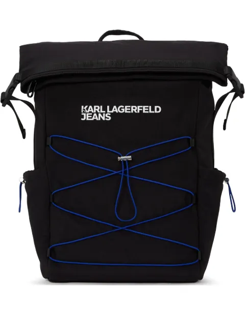 Karl Lagerfeld Jeans roll-top backpack Black A2M30114999