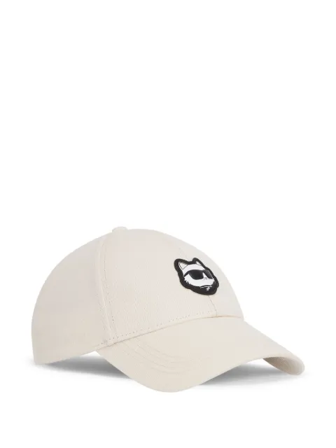 Karl Lagerfeld Ikon Choupette patch cap White A2W33060B09