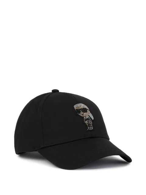 Karl Lagerfeld Ikon rhinestone cap Black A2W33062999