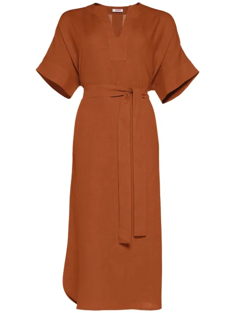 ERES Bibi midi dress Brown 202524