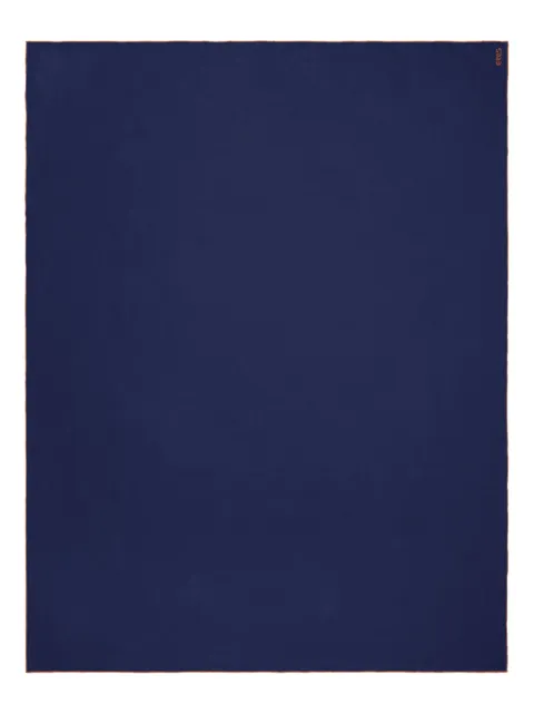 ERES Cabine logo-embroidered sarong Blue 082402