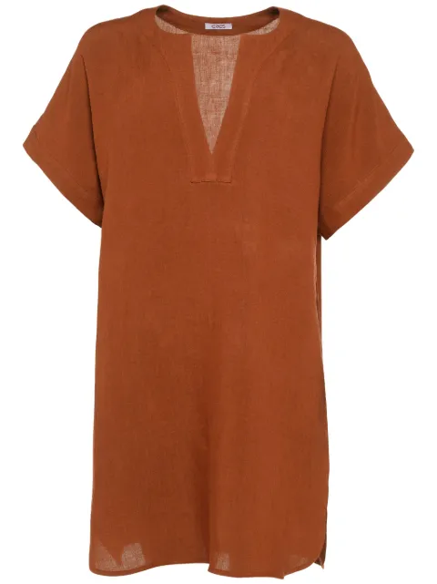 ERES Favorite mini dress Brown 202509