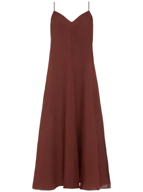 ERES Snob midi dress Brown 202510