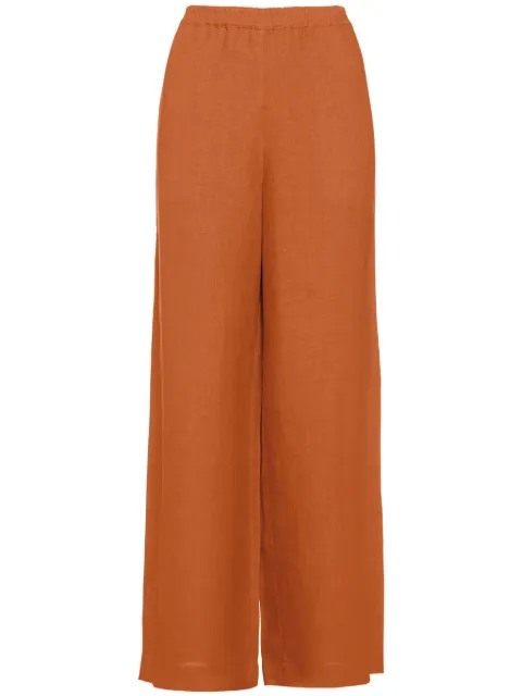 ERES Select wide-leg trousers Brown 232420