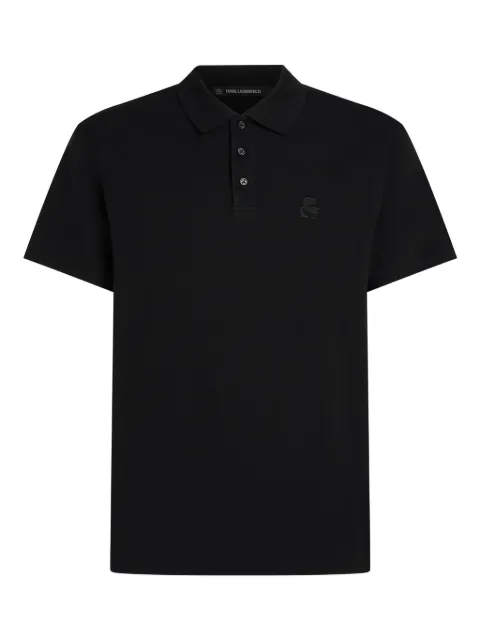 Karl Lagerfeld Kameo polo shirt Black A2M17099999