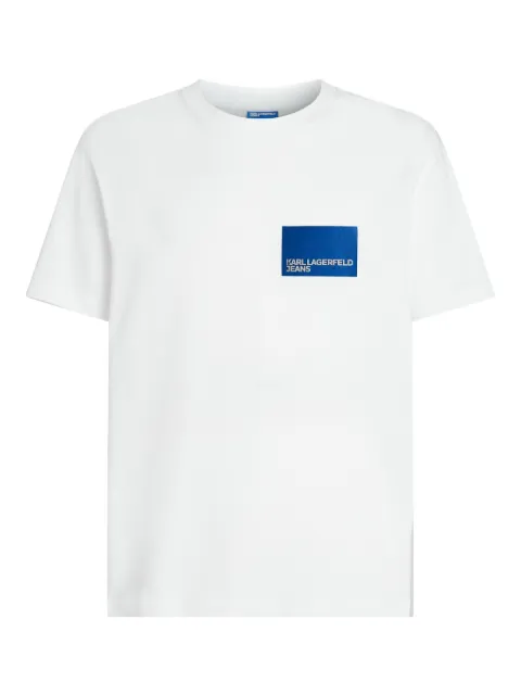 Karl Lagerfeld Jeans logo-print T-Shirt White A1M17001100