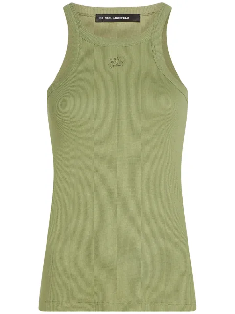 Karl Lagerfeld Autograph tank top Green A2W171071LB
