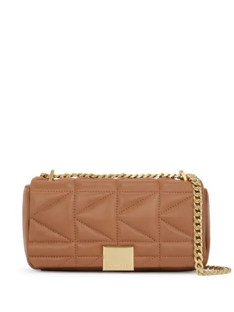 Karl Lagerfeld small K/Kuilt crossbody bag Brown A1W304351KW