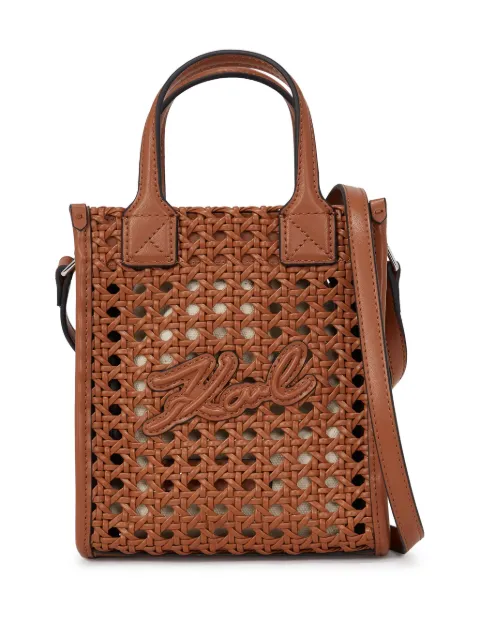 Karl Lagerfeld K/Skuare tote bag Brown A2W301721UR