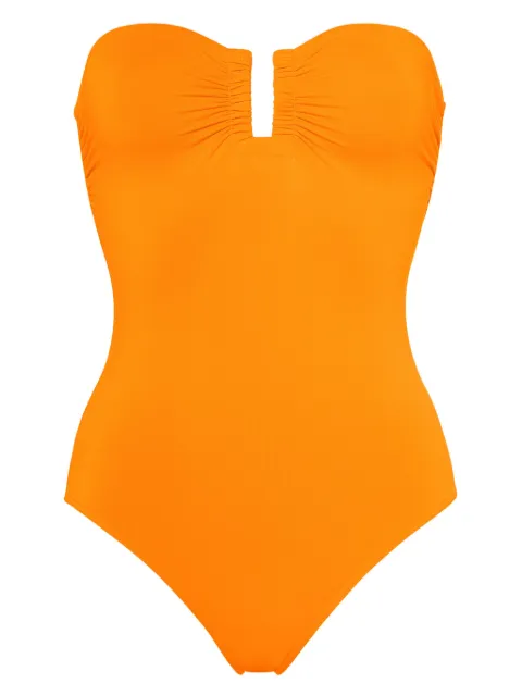 ERES Cassiopée strapless swimsuit Orange 011406