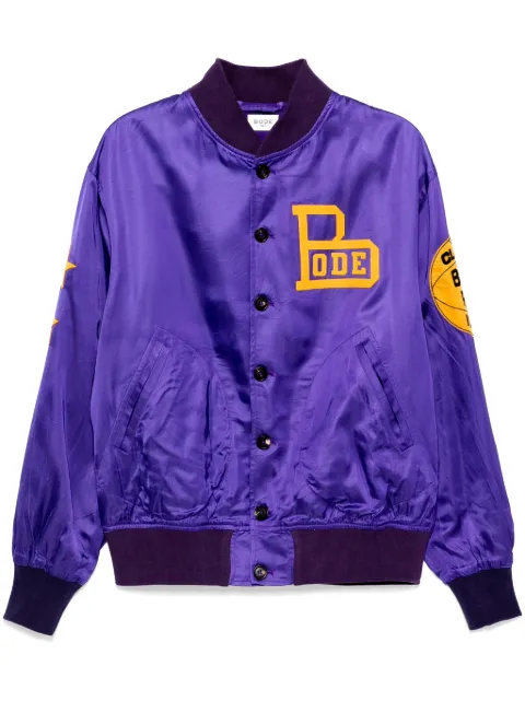 BODE Athlete's Rally jacket Purple MRF24JA019