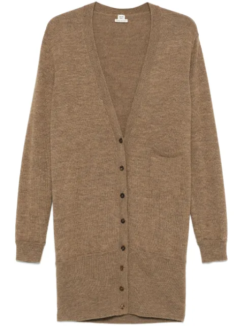 Hermès Pre-Owned 2010s alpaca-wool cardigan Brown HER900LE
