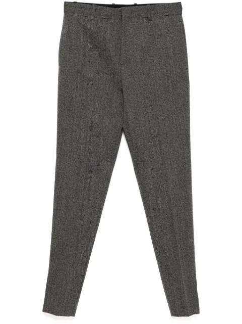 Jil Sander textured wool tailored trousers Grey J21KA0218J40193970