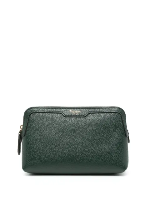 Mulberry logo-embossed pouch Green RL8322205Q633