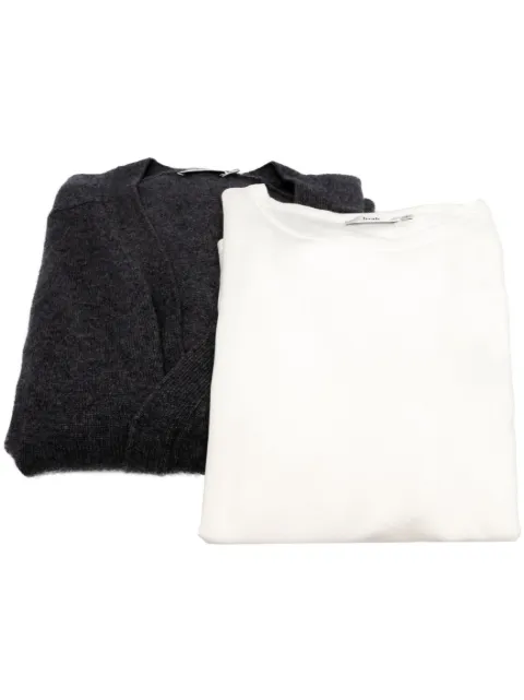 b+ab layered wrap-style set Grey 4W366AI