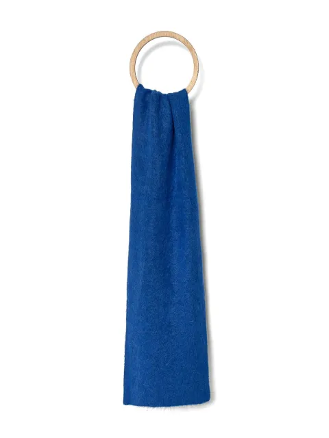 IRO brushed scarf Blue WM52PAN