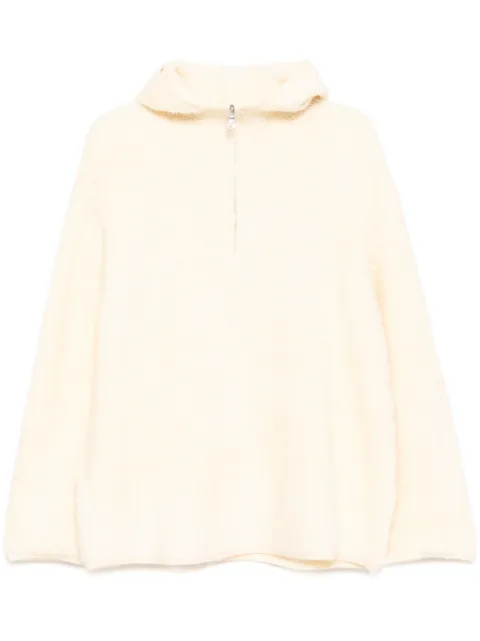 b+ab hooded sweater White 4W367AI
