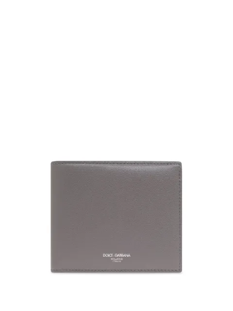Dolce & Gabbana calfskin bifold wallet Grey BP1321AV956