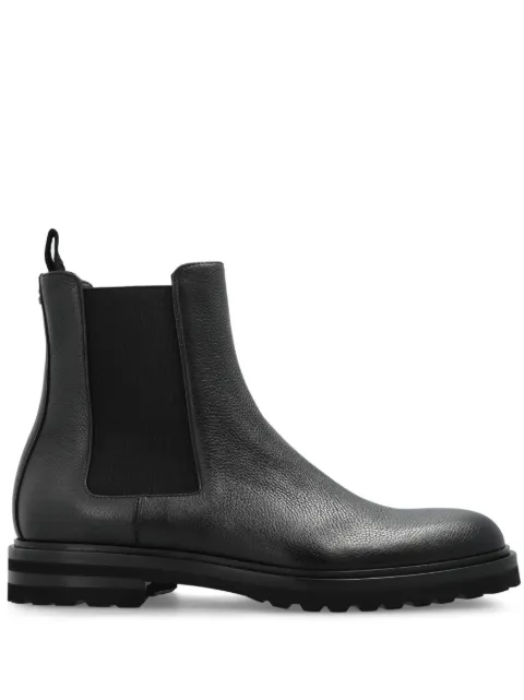 Dolce & Gabbana leather Chelsea boots Black A60606A9P45