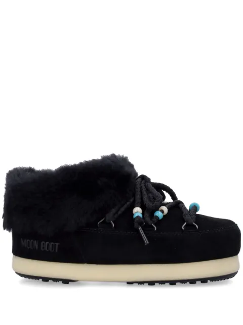 Moon Boot bead-embellished suede mules Black 80D1470040