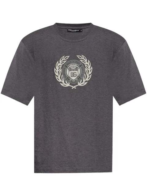 Dolce & Gabbana logo-print T-shirt Grey G8PN9TG7O2D