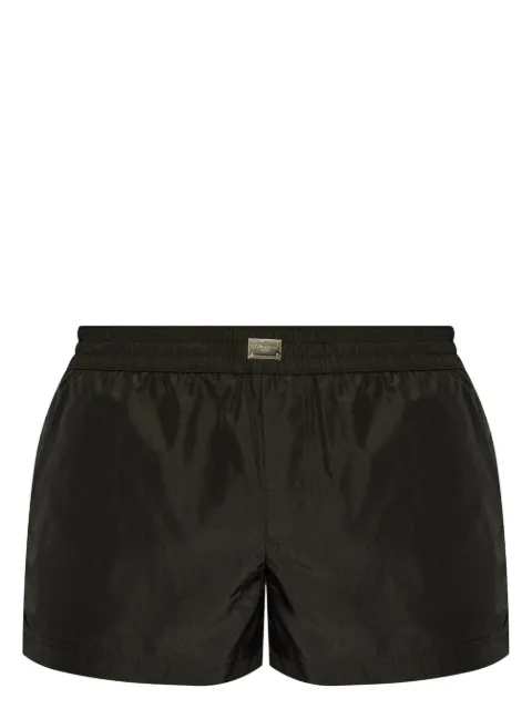 Dolce & Gabbana short swim trunks with tag Black M4F35TONR46