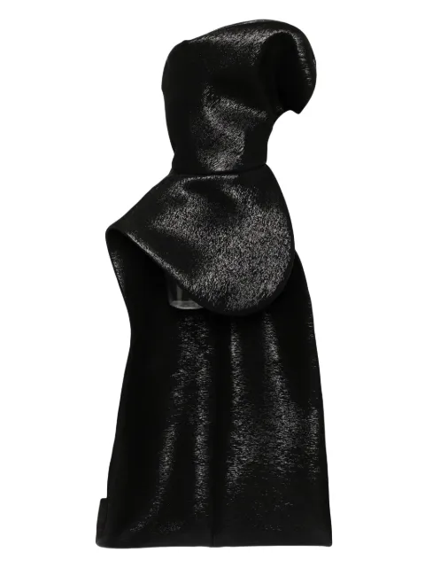 Isabel Sanchis architectural dress Black 202TETSUYA