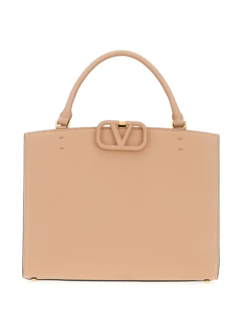 Valentino Garavani VLogo-plaque tote bag Pink WB0Q73KGW
