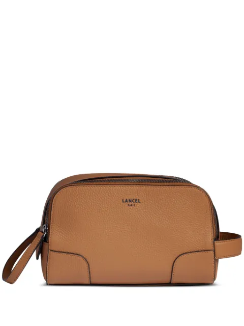 Lancel Charlie wash bag Brown A1343120TU