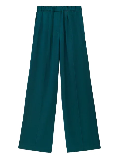 LOEWE silk trousers Green S359Y04XER