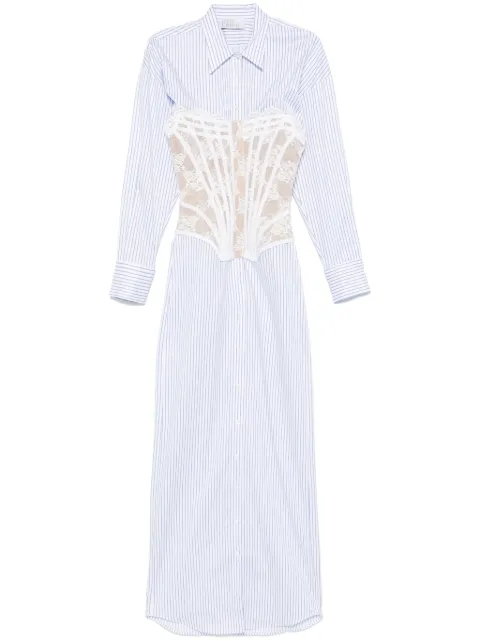 Giuseppe Di Morabito layered-effect shirt dress White 04SSLD14604424