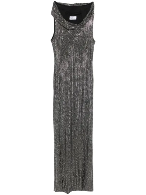 Giuseppe Di Morabito crystal-embellished gown Black 04SSLD150FC04428