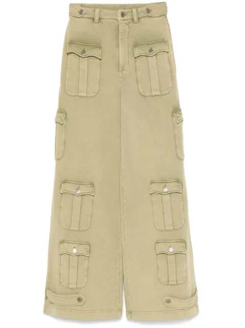 Giuseppe Di Morabito cotton cargo trousers Green 04SSPA118T04453