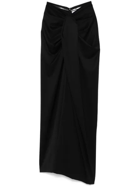 Giuseppe Di Morabito draped-detailed trousers Black 04SSPA11704410
