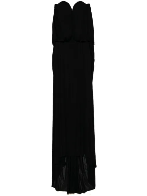 Giuseppe Di Morabito drape-detail maxi dress Black 04SSLD14204412
