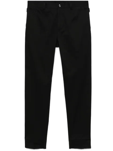 Dolce & Gabbana logo-embroidered trousers Black GY6IEZGJ090
