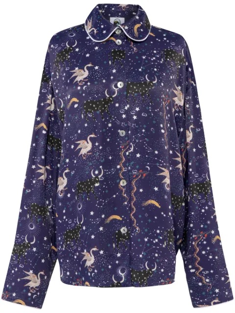 Sleeper Pastelle shirt Blue HC2404OS