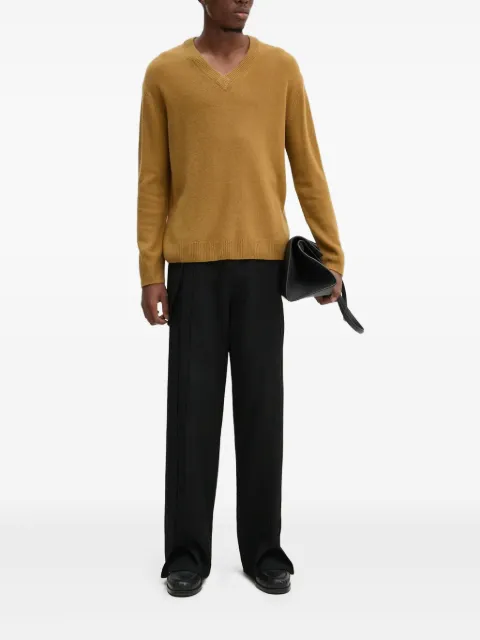 A.P.C. v-neck sweater Brown WYAADM23380