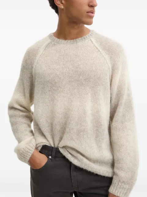 A.P.C. long-sleeved crew-neck sweater Neutrals WPABIM23396