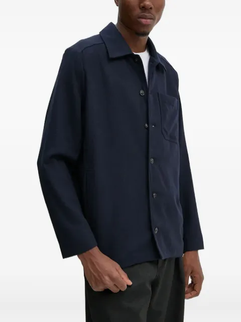 A.P.C. button-fastening patch-pocket jacket WOAPNH02962