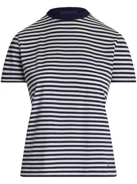 Ralph Lauren Collection Hallie cotton T-shirt Blue 290972987001